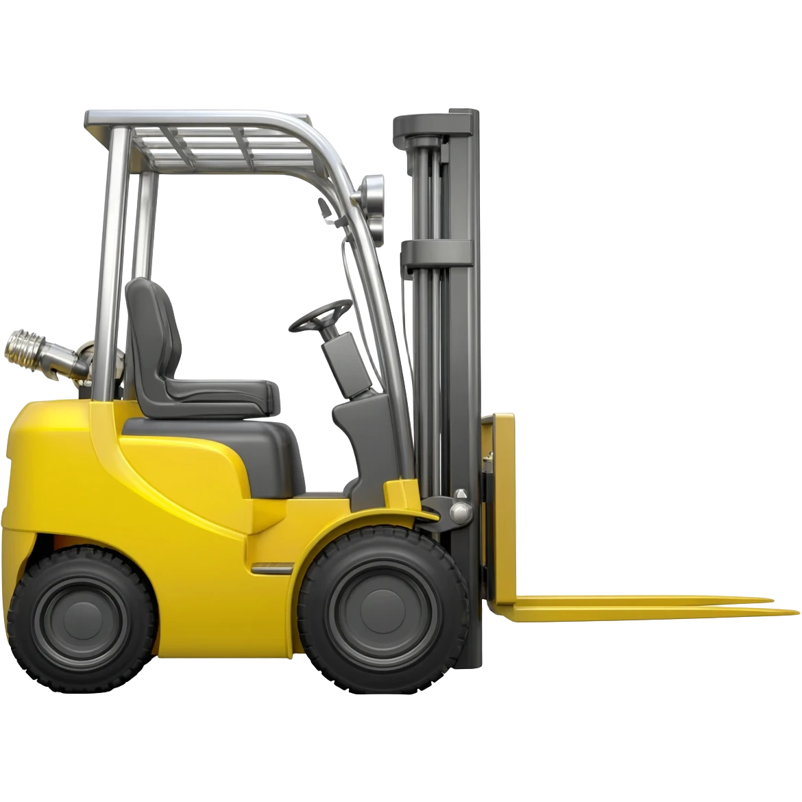 Just a simple electric forklift emoji