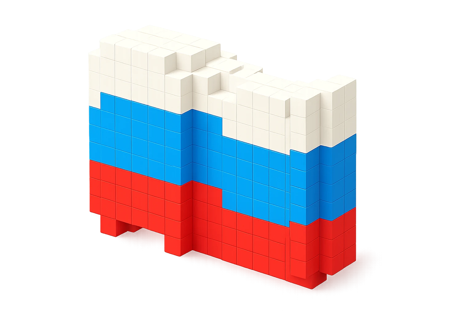 Russian flag without pole emoji