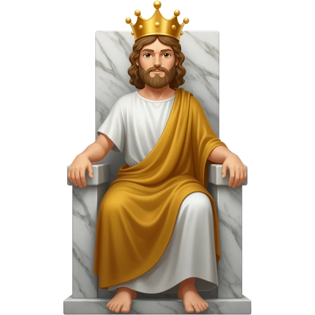 ancient god on a throne emoji