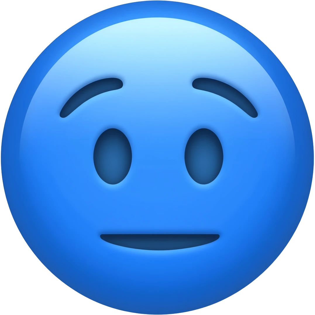 Rosa azul  emoji emoji