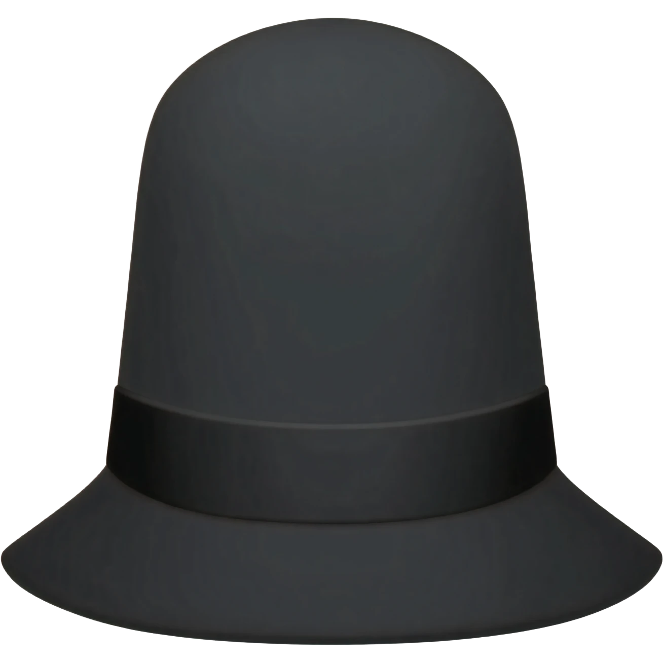long black hat emoji
