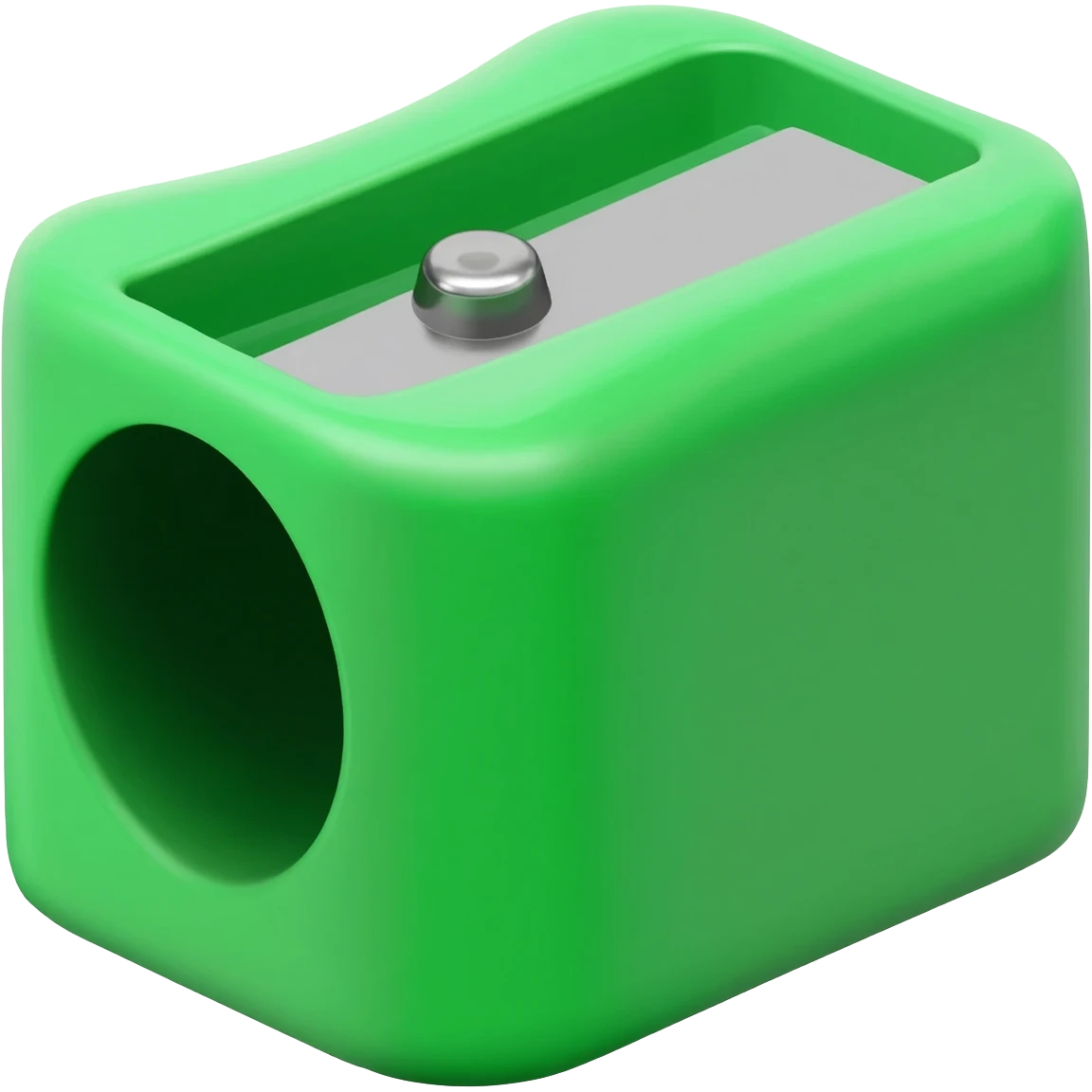 Green Pencil Sharpener emoji