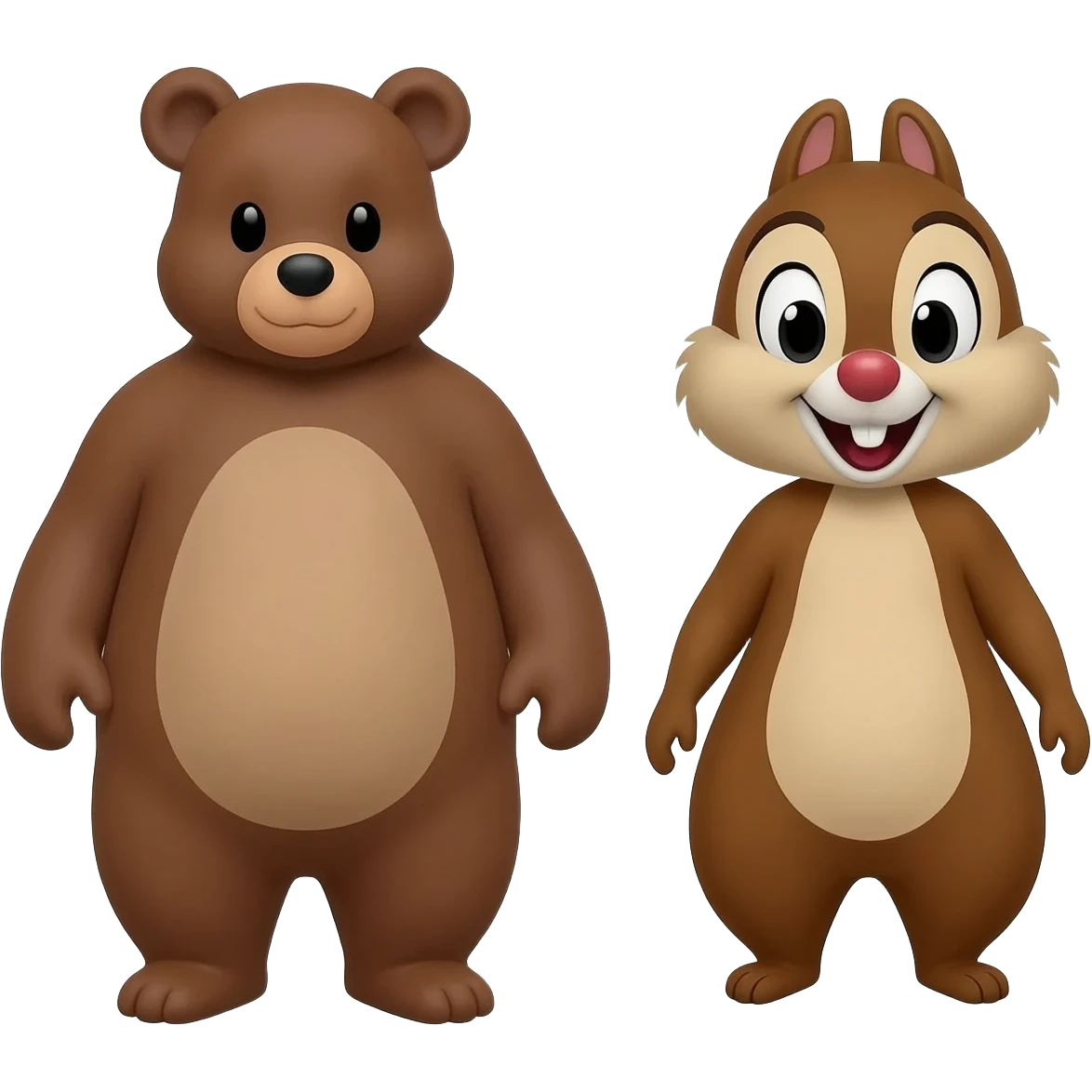 Humphrey The Bear, Chip & Dale emoji