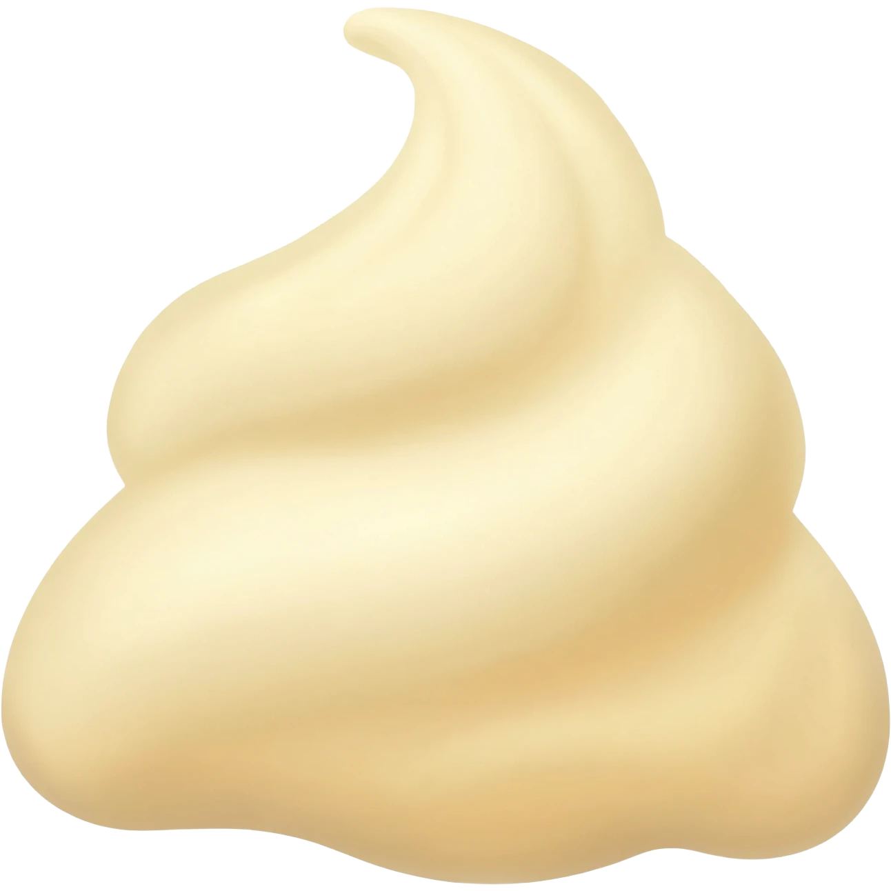 Vanilla Ice cream emoji