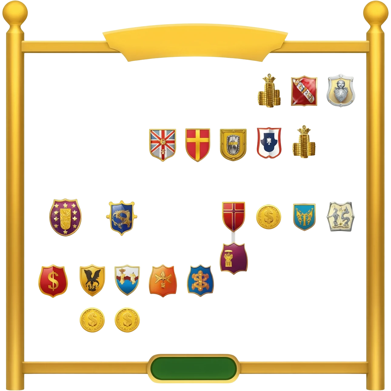 long line of family wealth and titles emoji