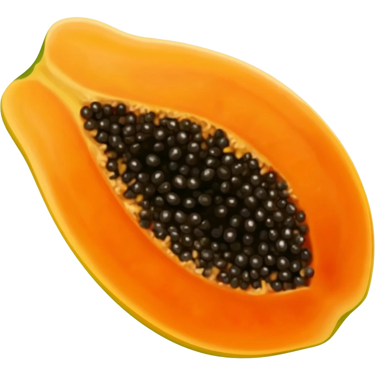 Papaya emoji