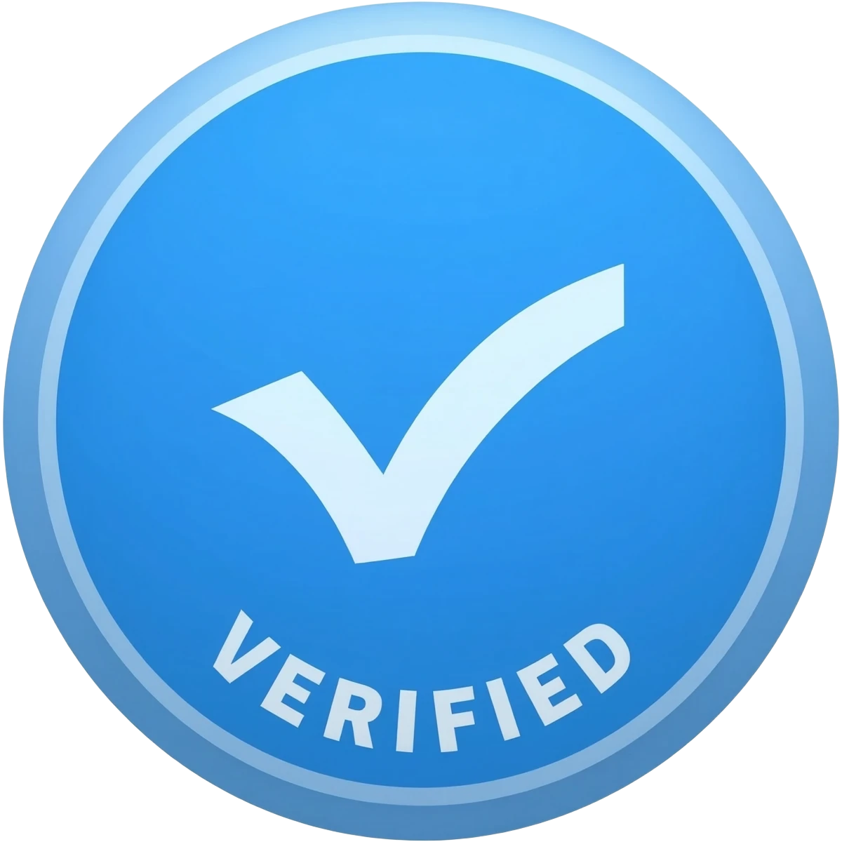 verificado plano roblox azul volteado emoji