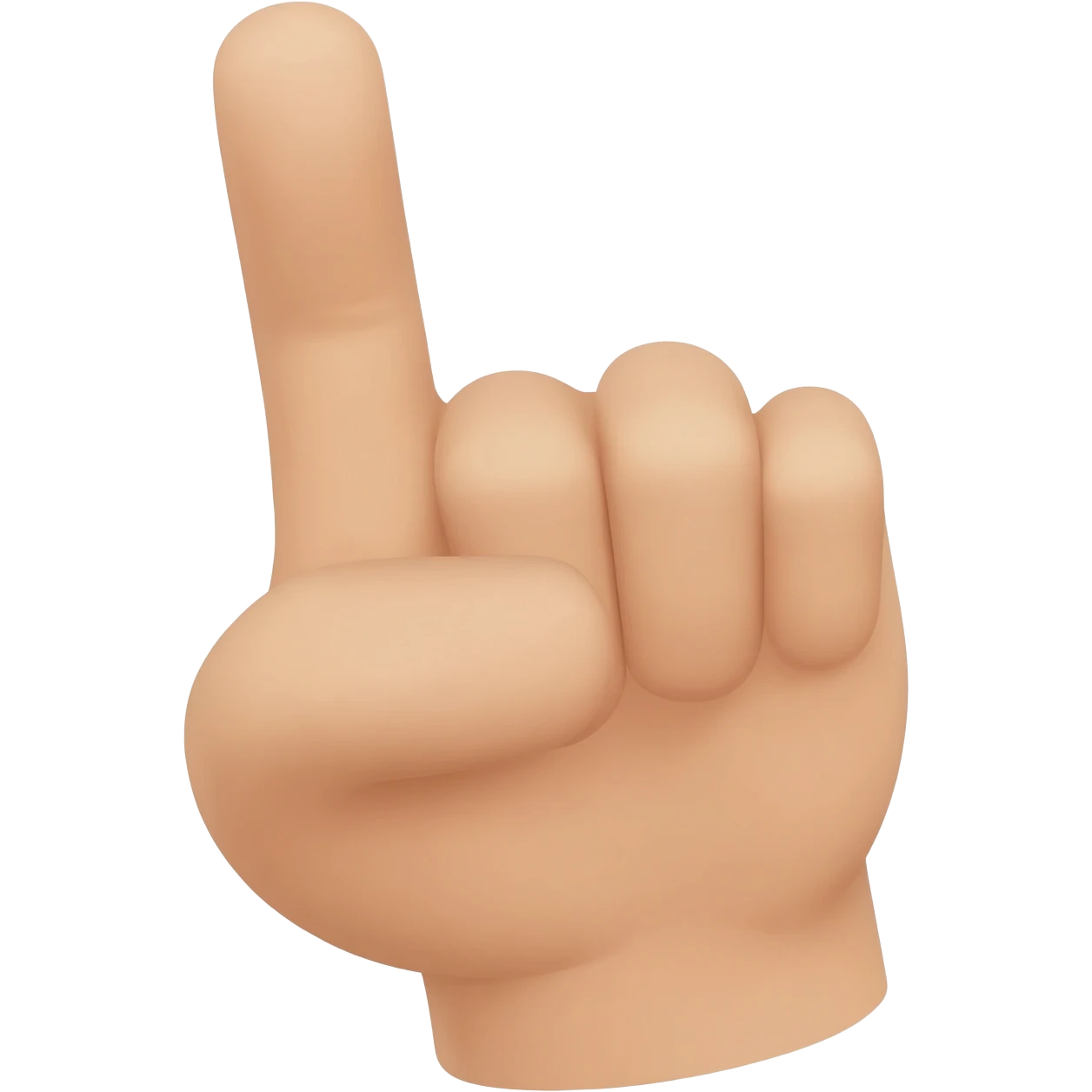 mano señalando emoji