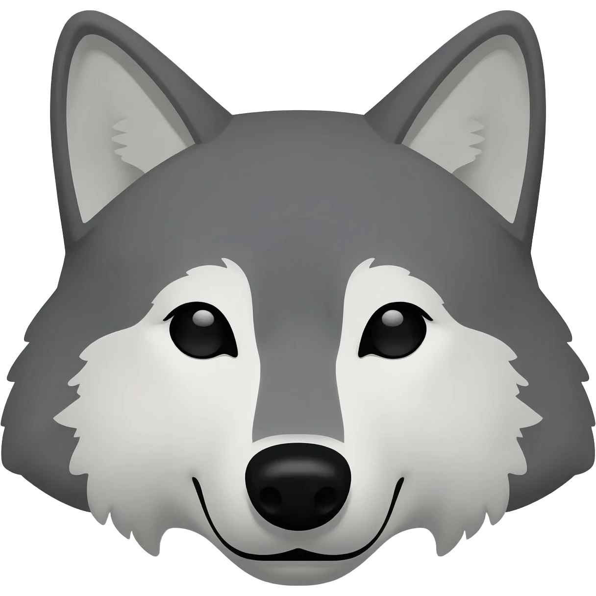 wolf head emoji
