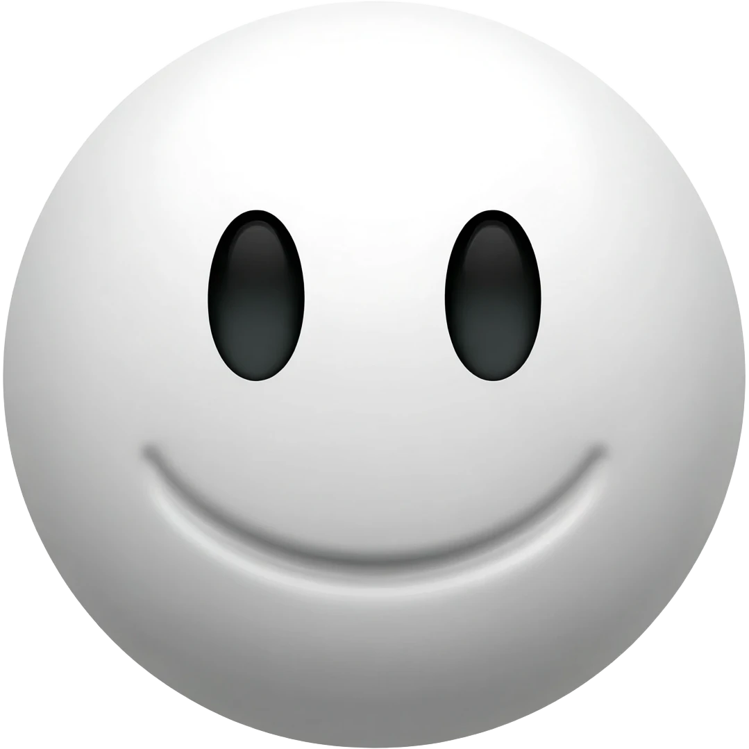 Le tisztult fehér emojik emoji