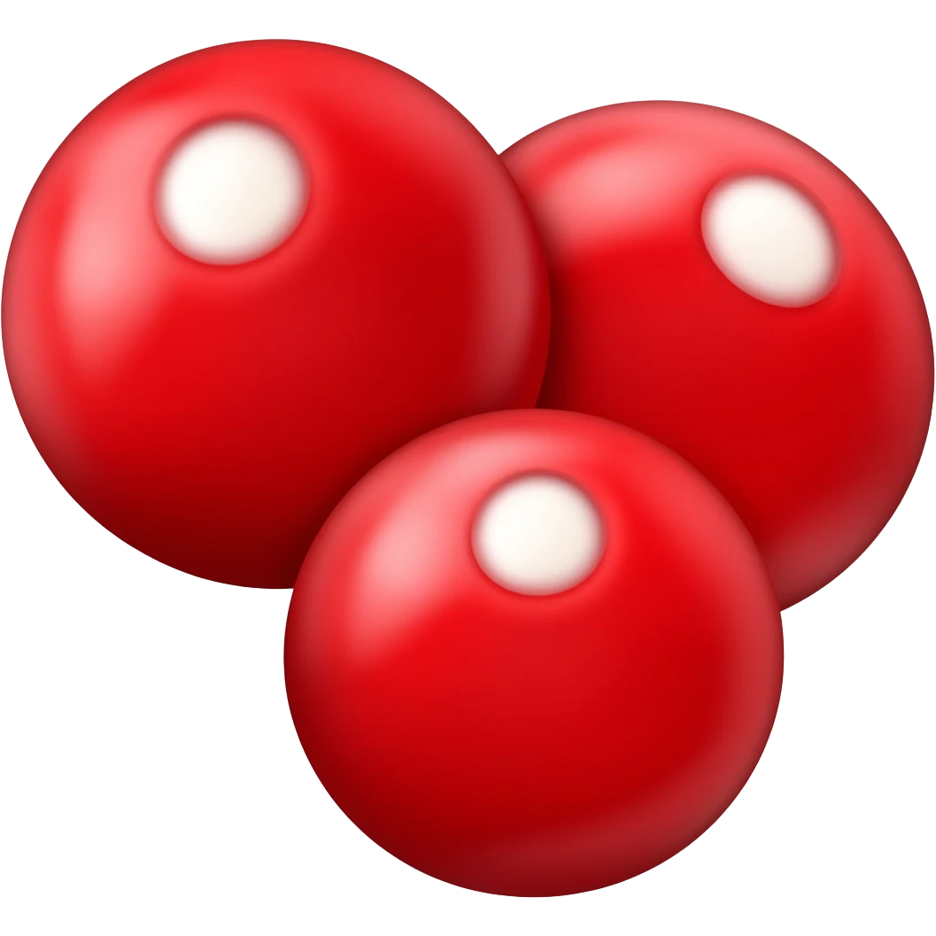Red dot berries emoji