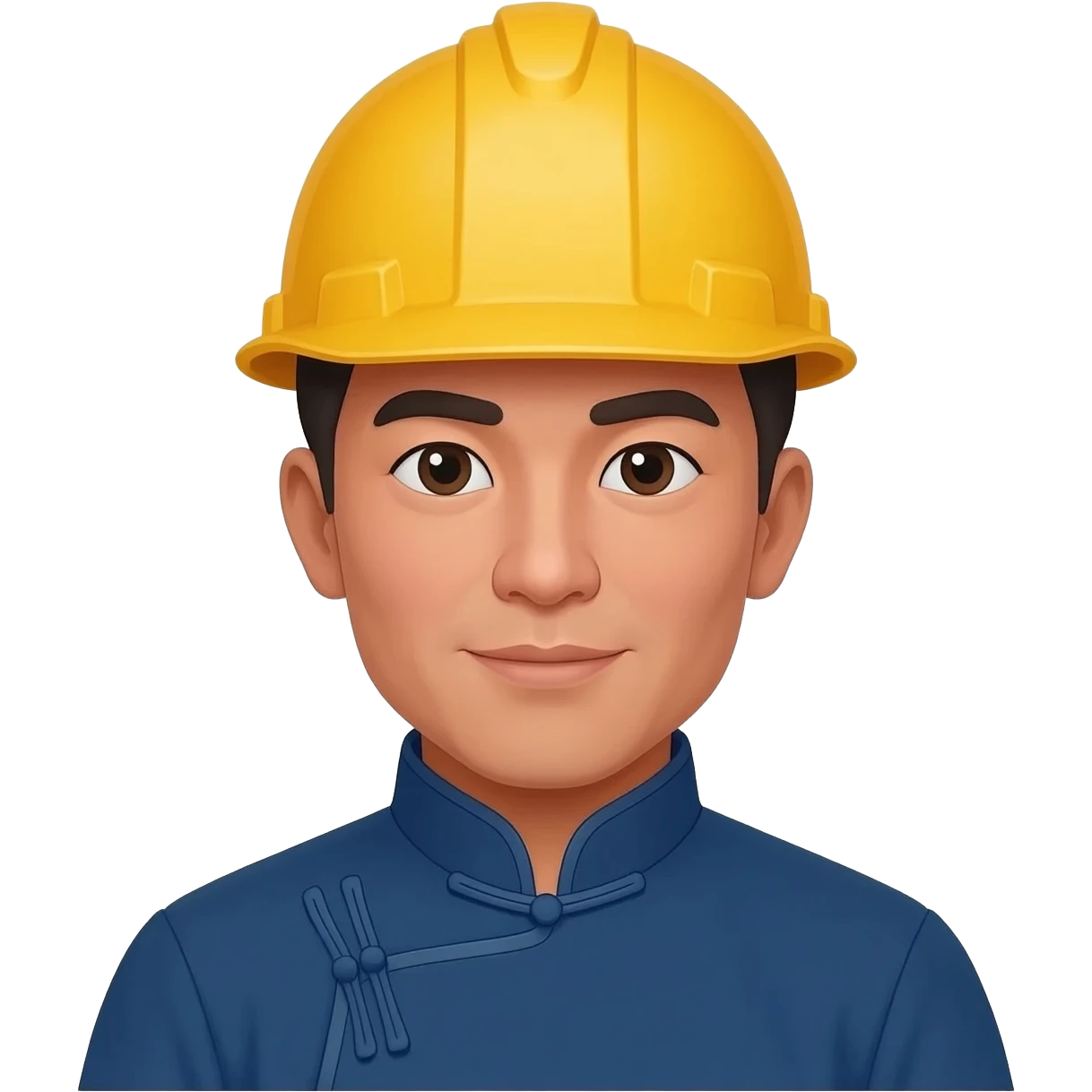 mongol construction worker emoji