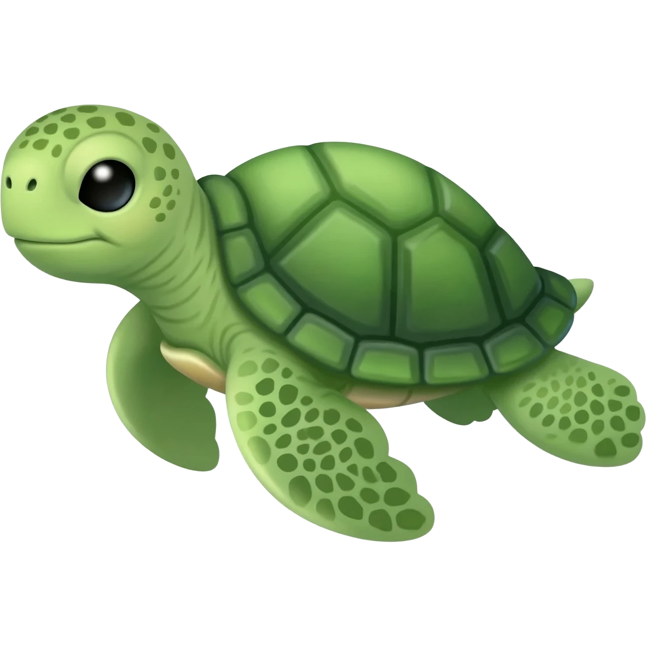 Bebek Caretta caretta emojisi oluşturur musun emoji