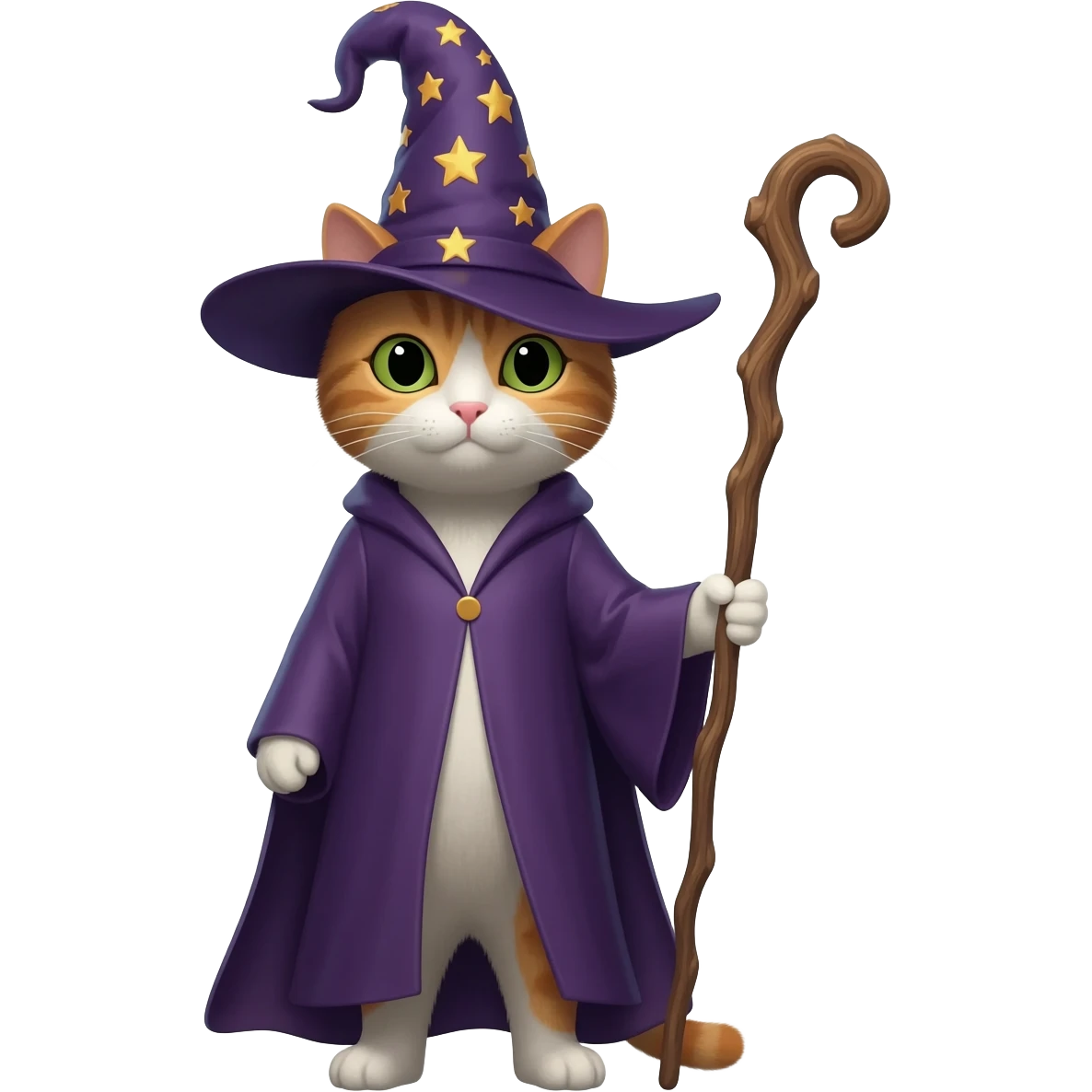 Cat wizard emoji