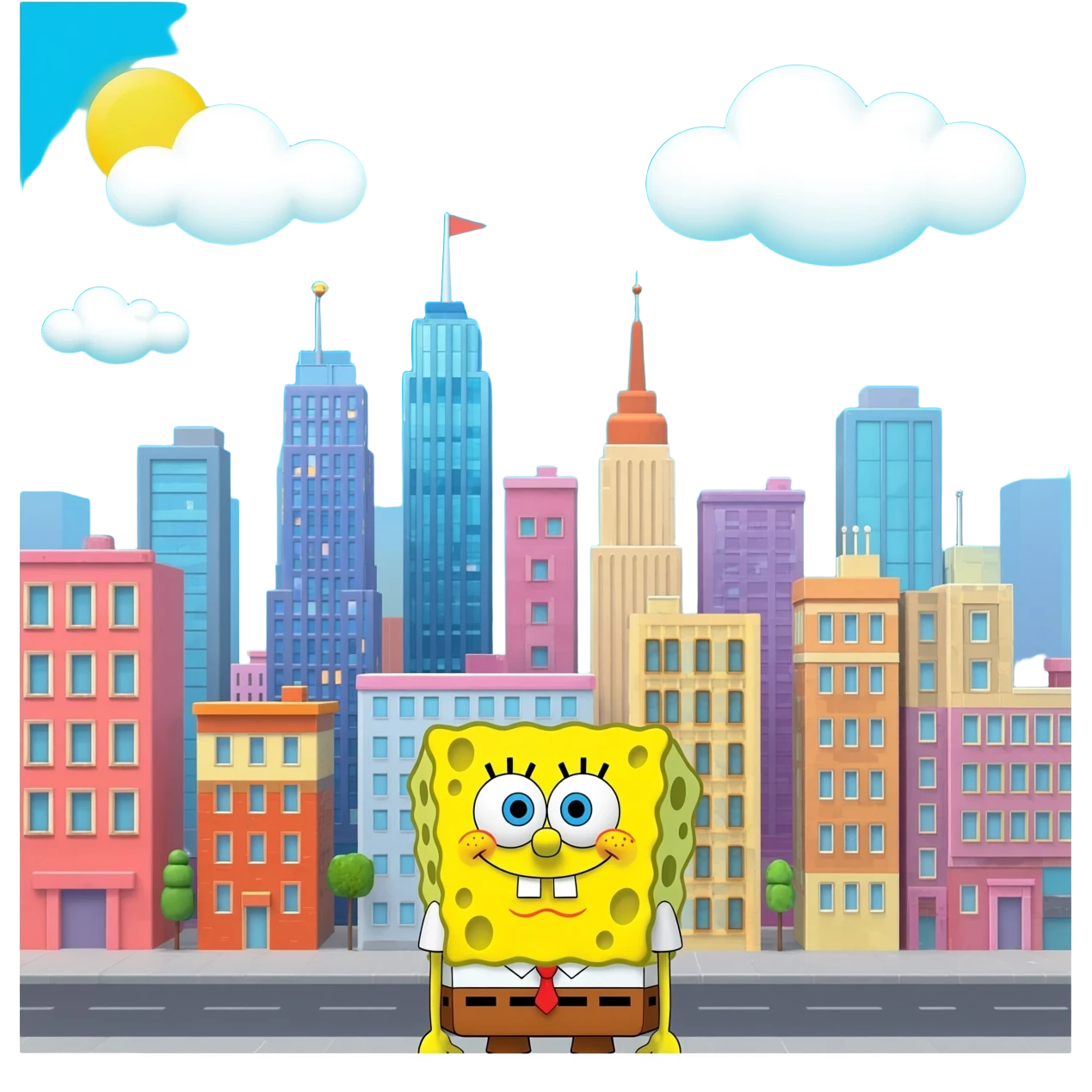 sponge bob world emoji