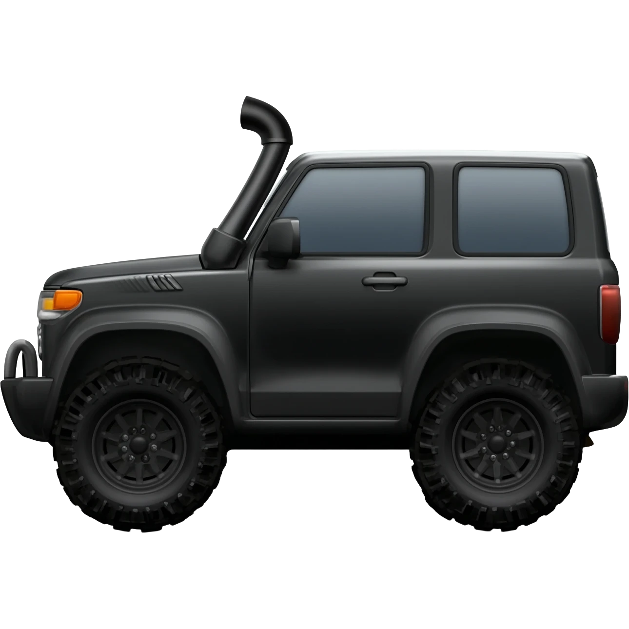 car with 4WD snorkel emoji