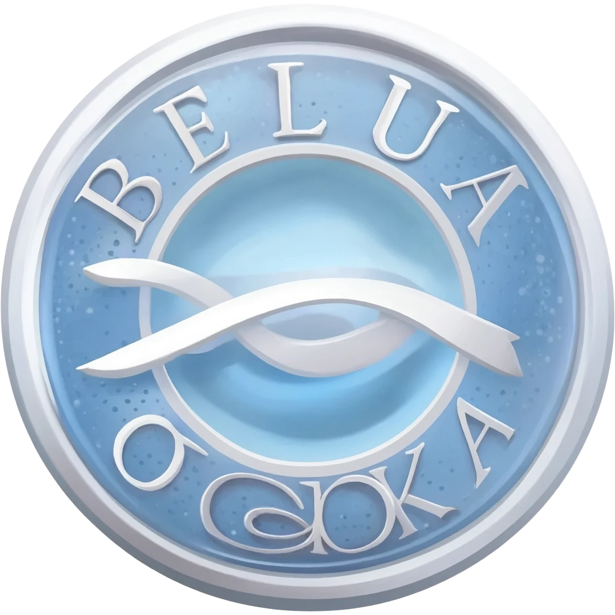 Логотип водки Beluga emoji