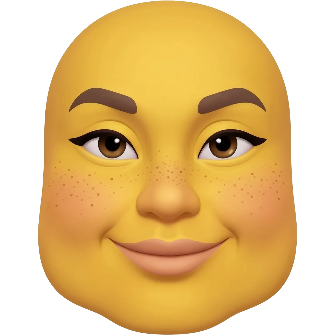 Yellow emoji very sassy face emoji