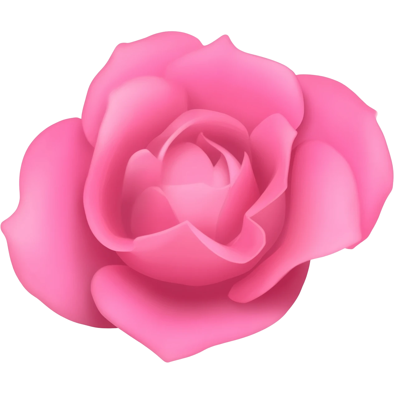 Rosa fundo rosa emoji