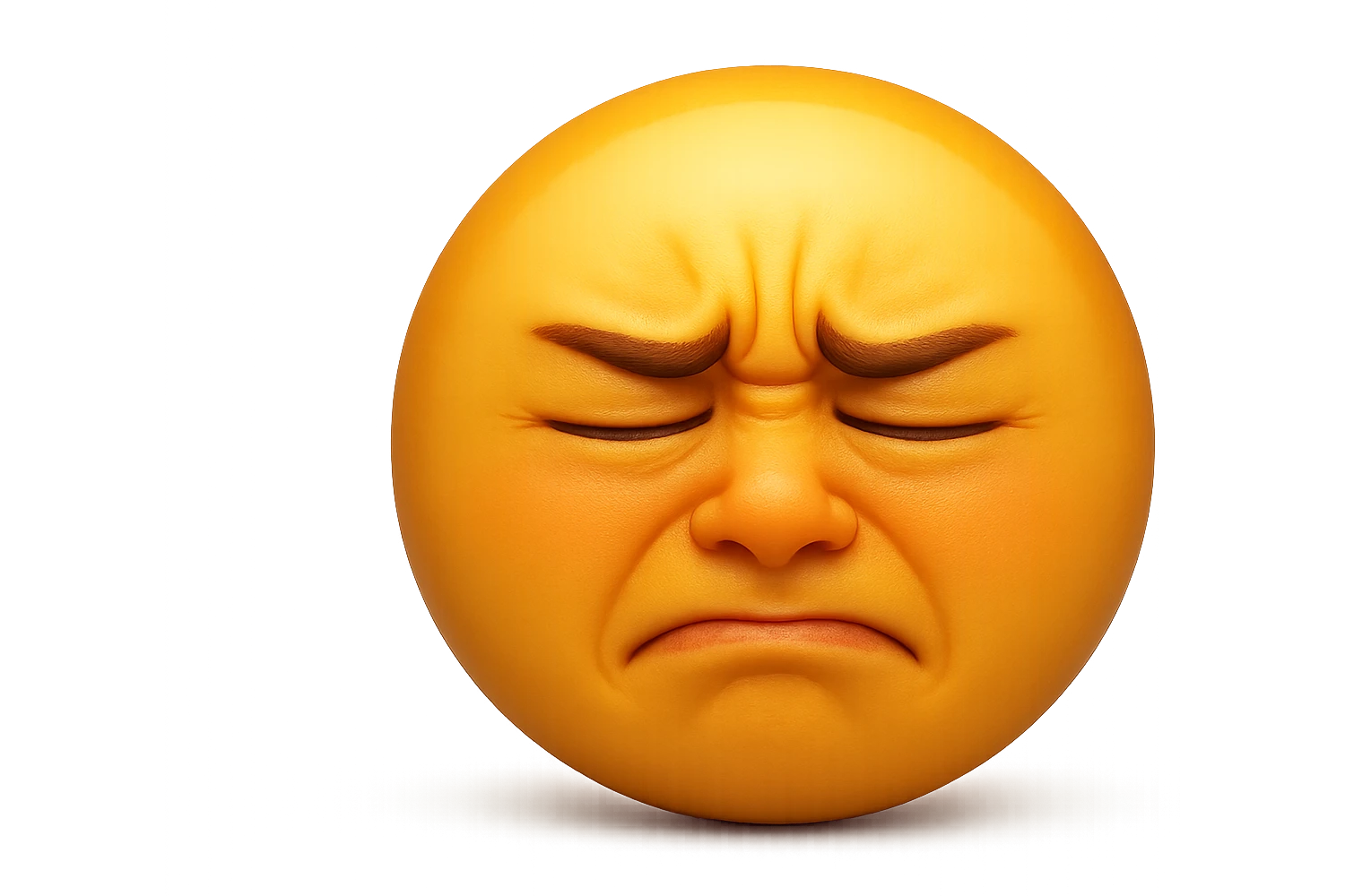 emoji stile iphone che riguarda l'argomento "stipsi/andrò al bagno oggi?", iperrealistico 4k emoji