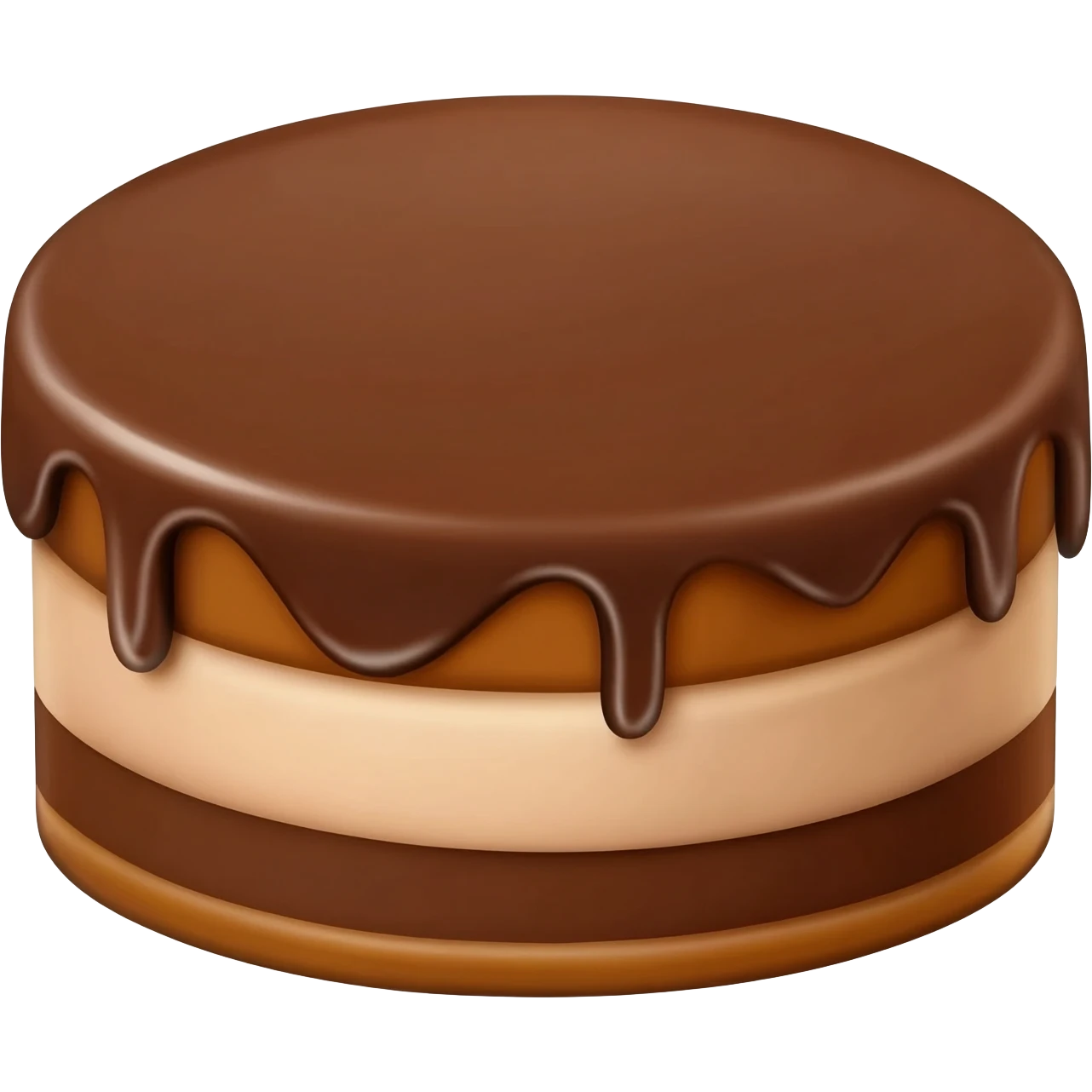 Chocolate cake emoji