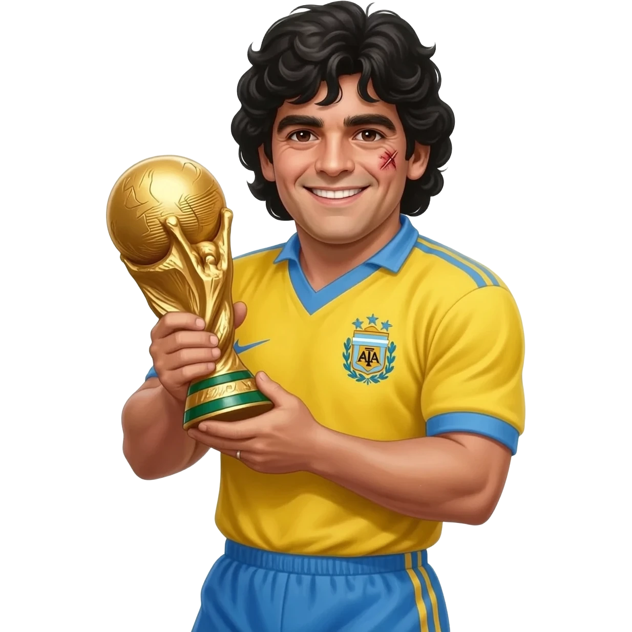 maradona mundial emoji
