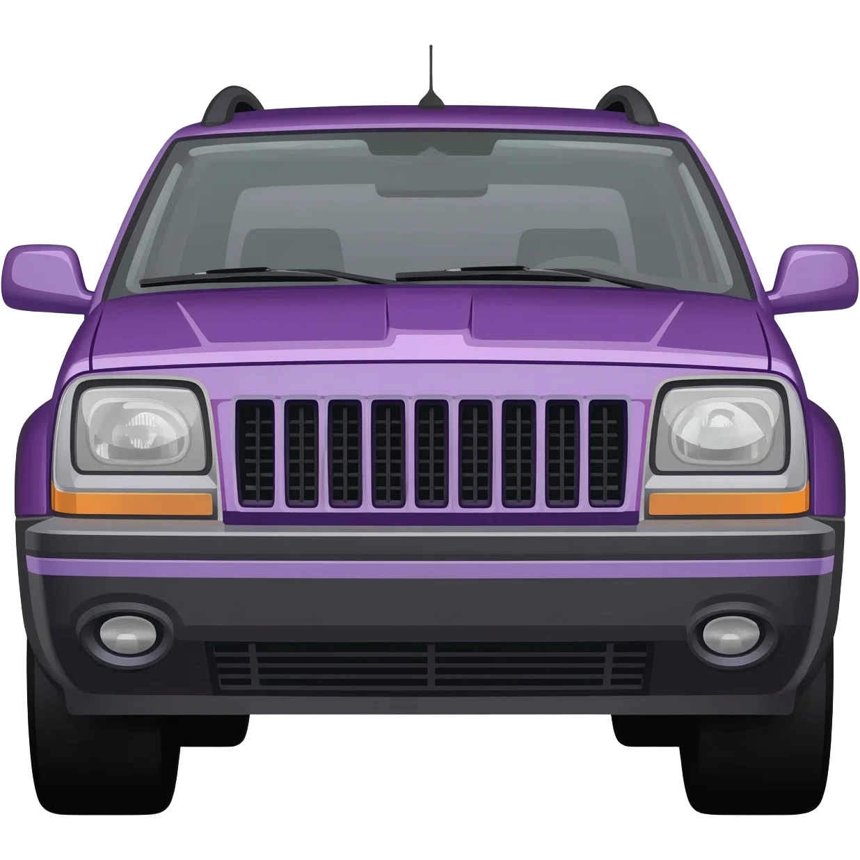 Purple Jeep Cherokee emoji