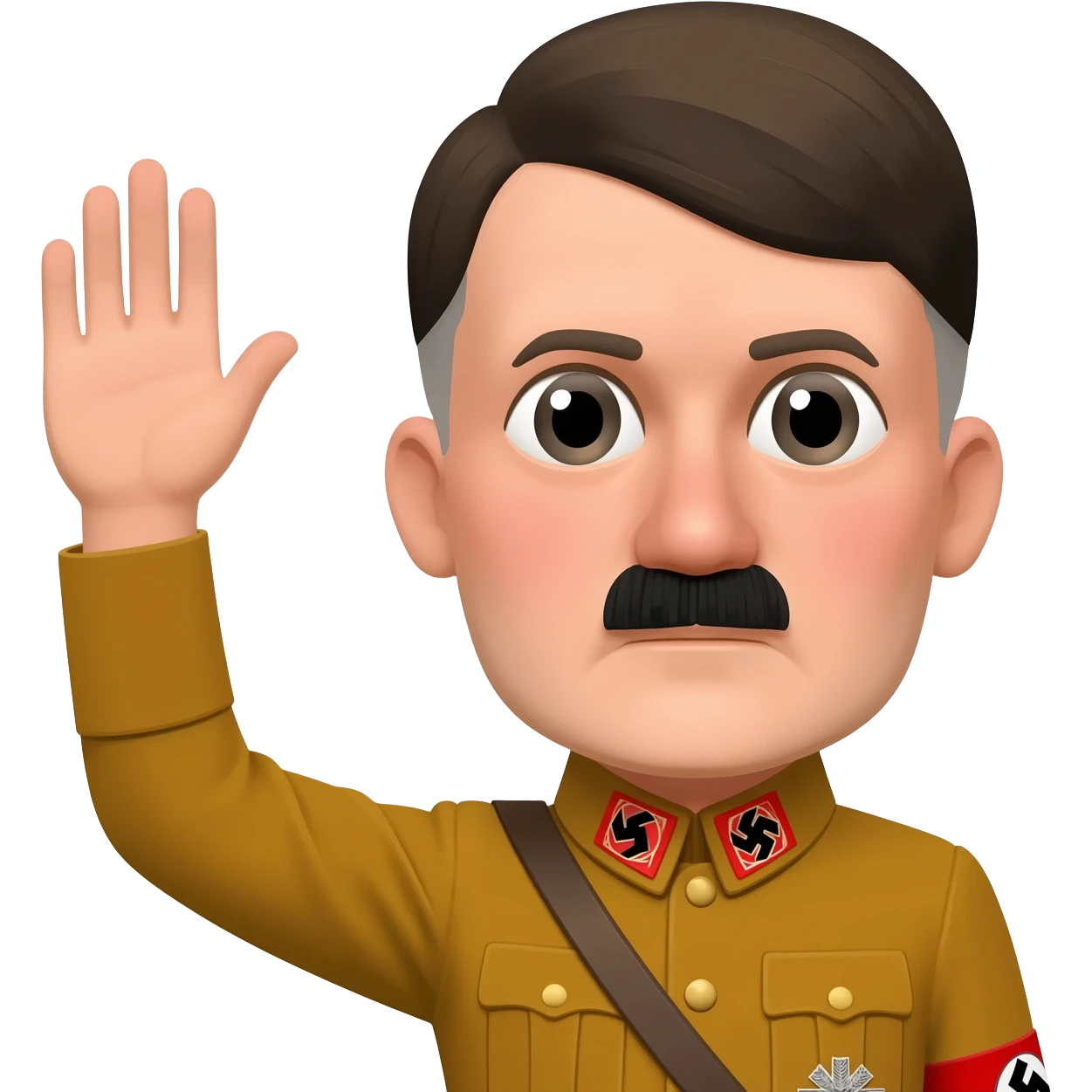 Elini kaldırmış adolf hitler emoji