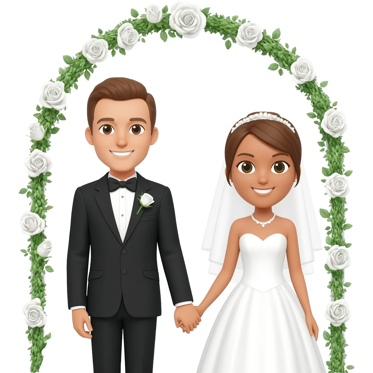 Wedding couple emoji