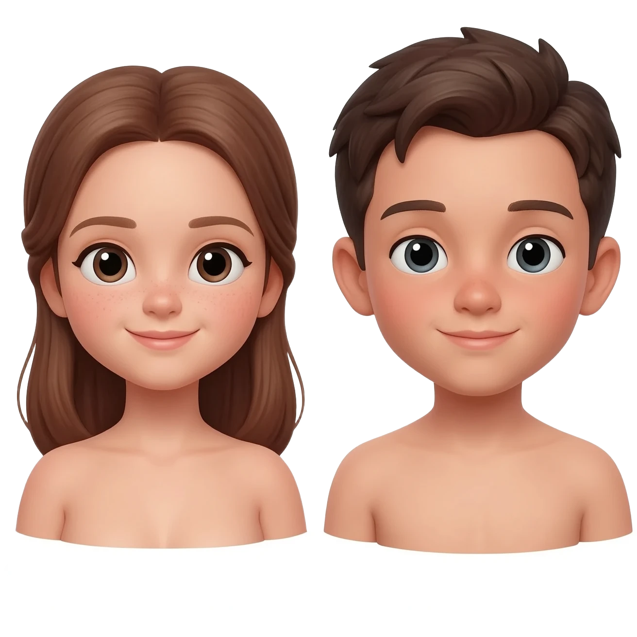 Girl and boy naked emoji
