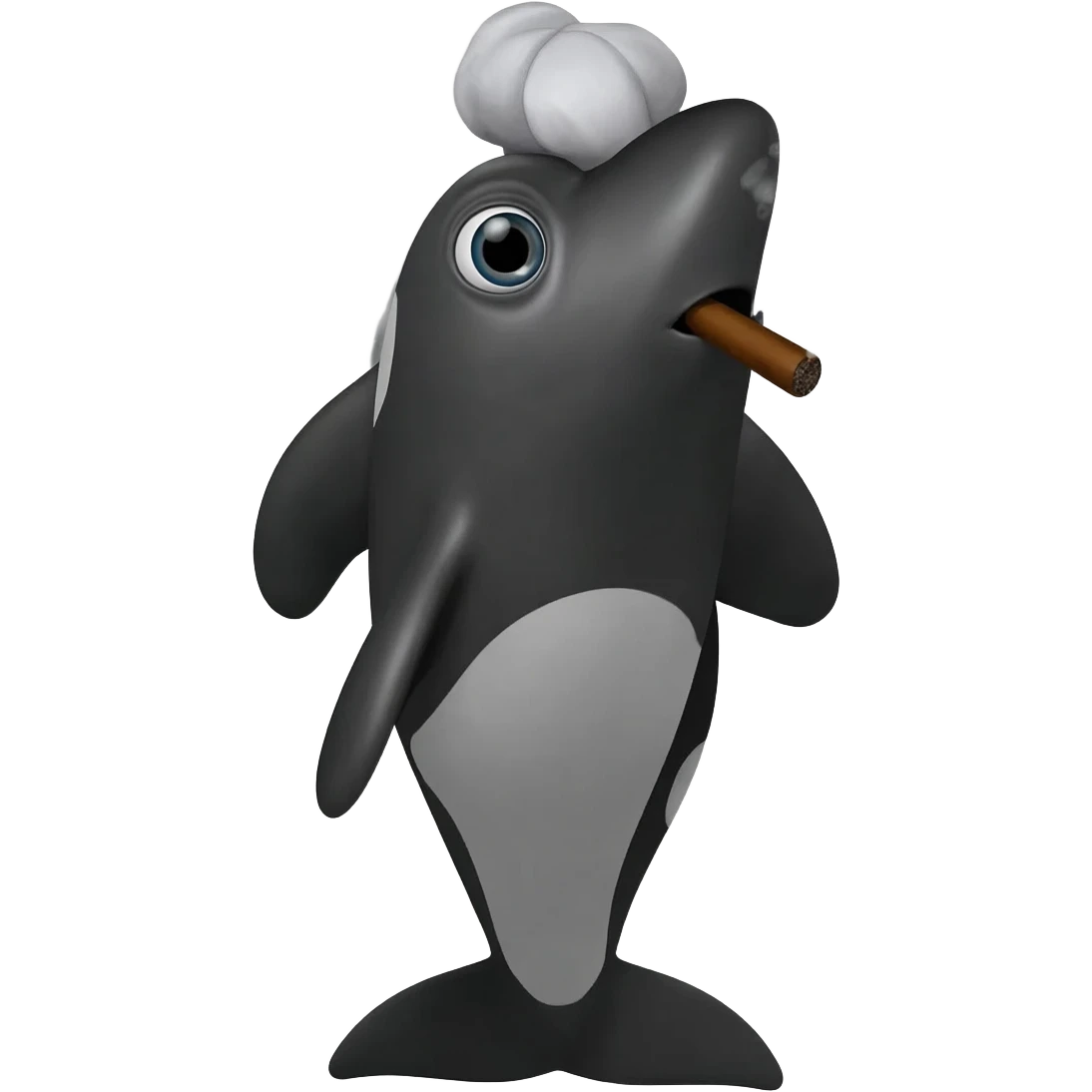 Grandpa ORCA with a cigar emoji