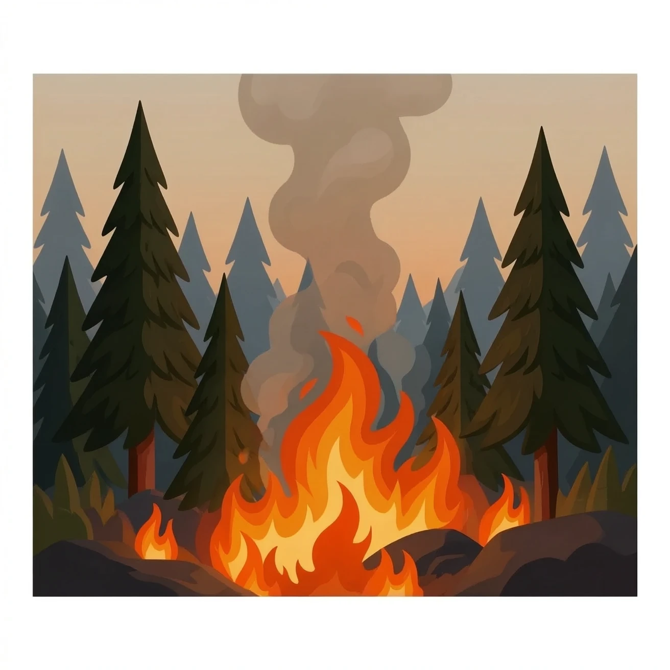 wildfire emoji