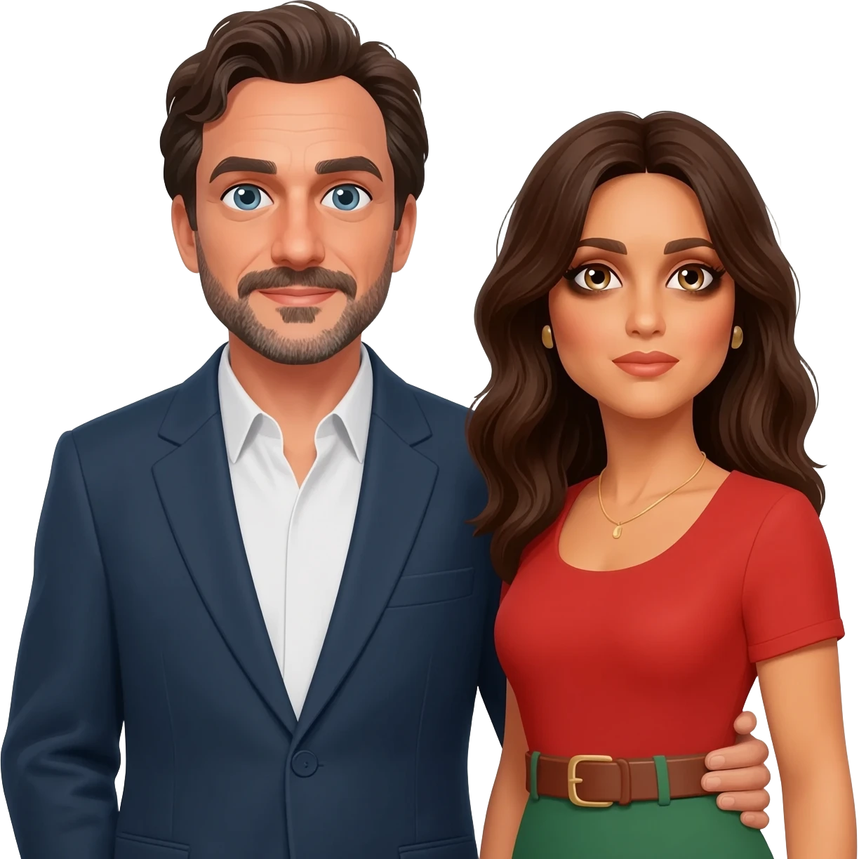 JAVIER bardem CON PENELOPE CRUZ emoji