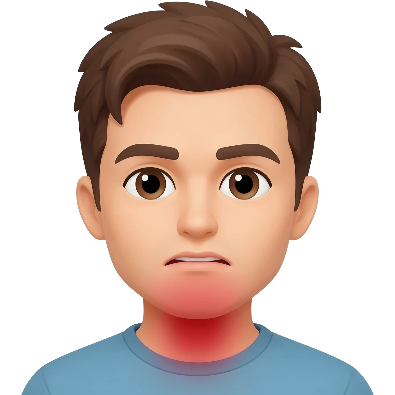 Sore throat emoji