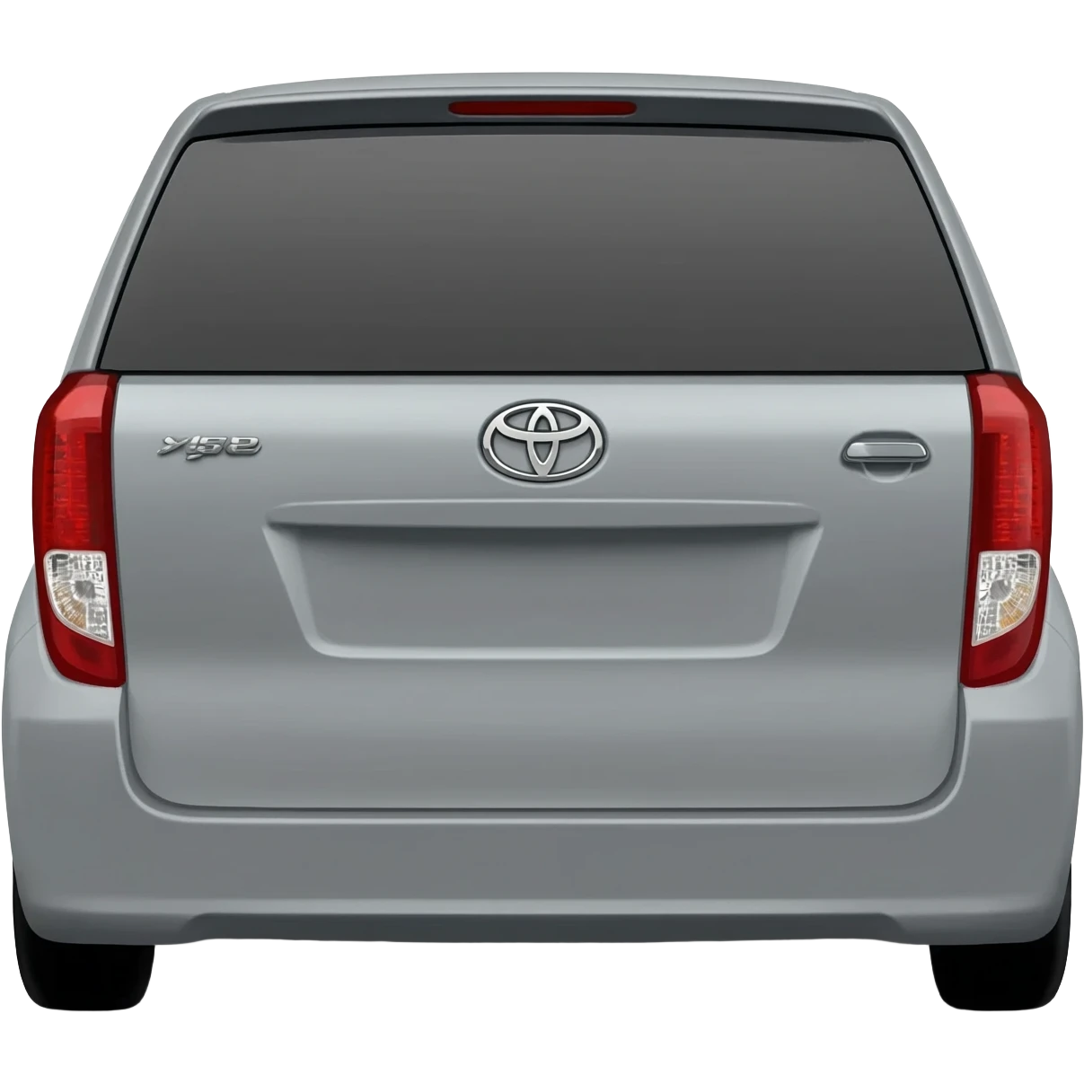 Gray car toyota wigo emoji