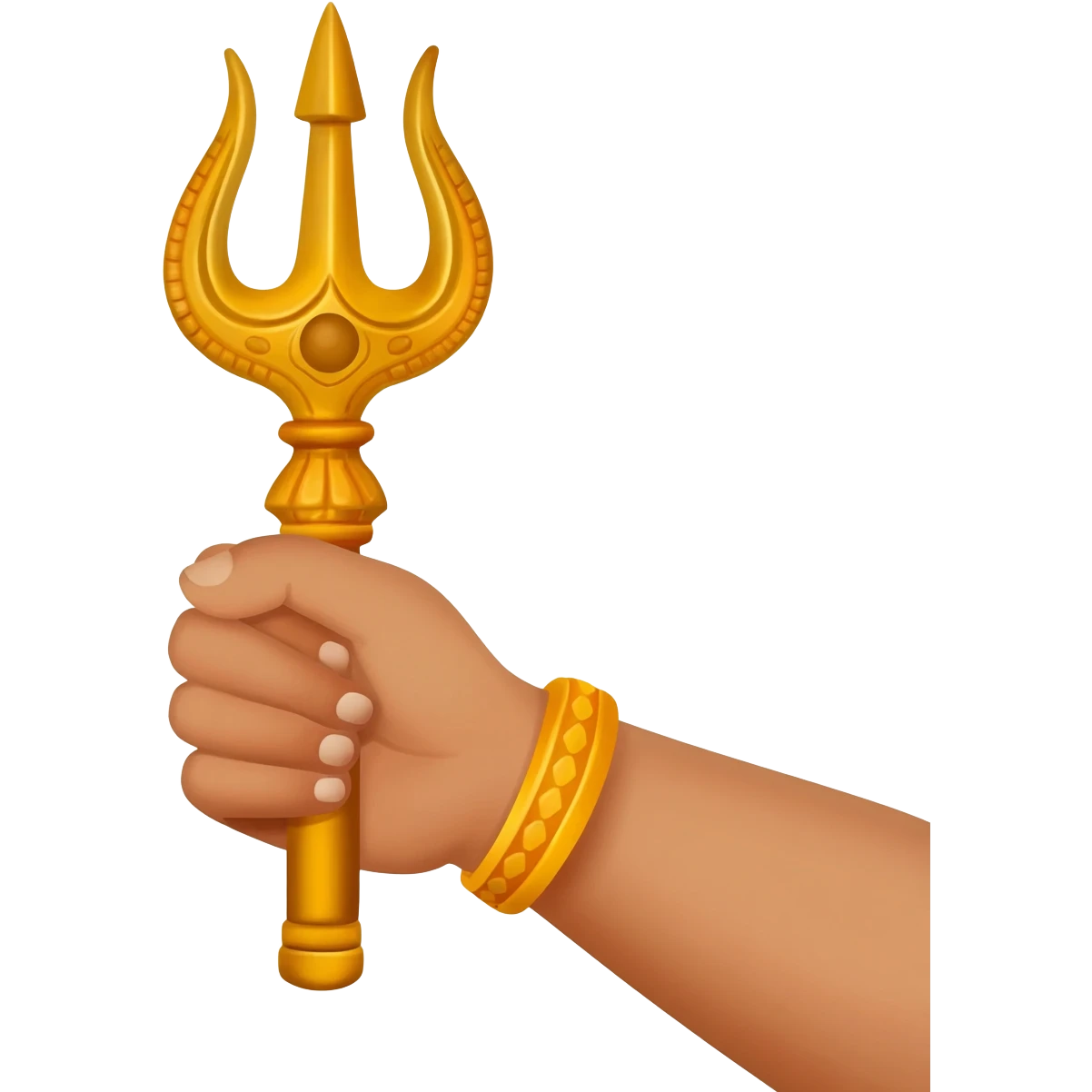 Sudarsan chakra in hand emoji