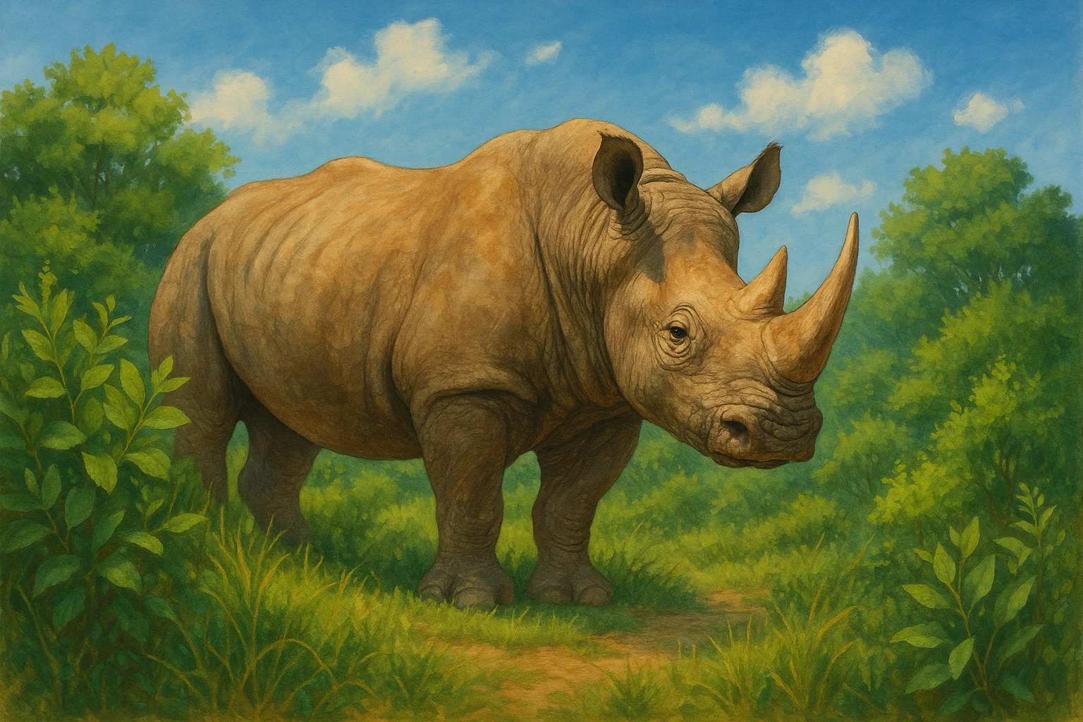 Rhinoceros emoji