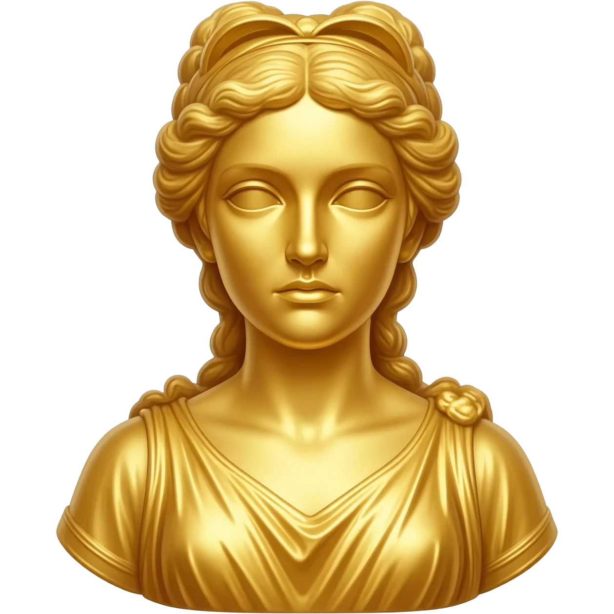 golden aphrodite statue emoji