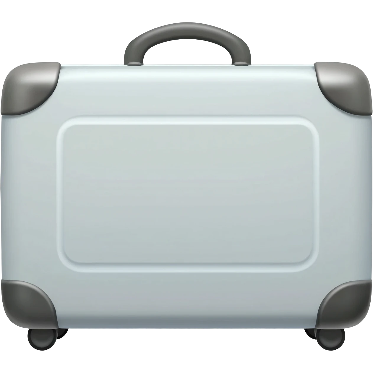 Hard shell suitcase emoji