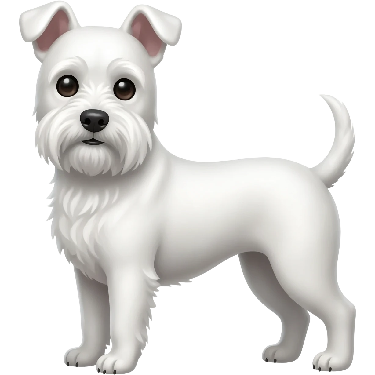 White terrier dog emoji