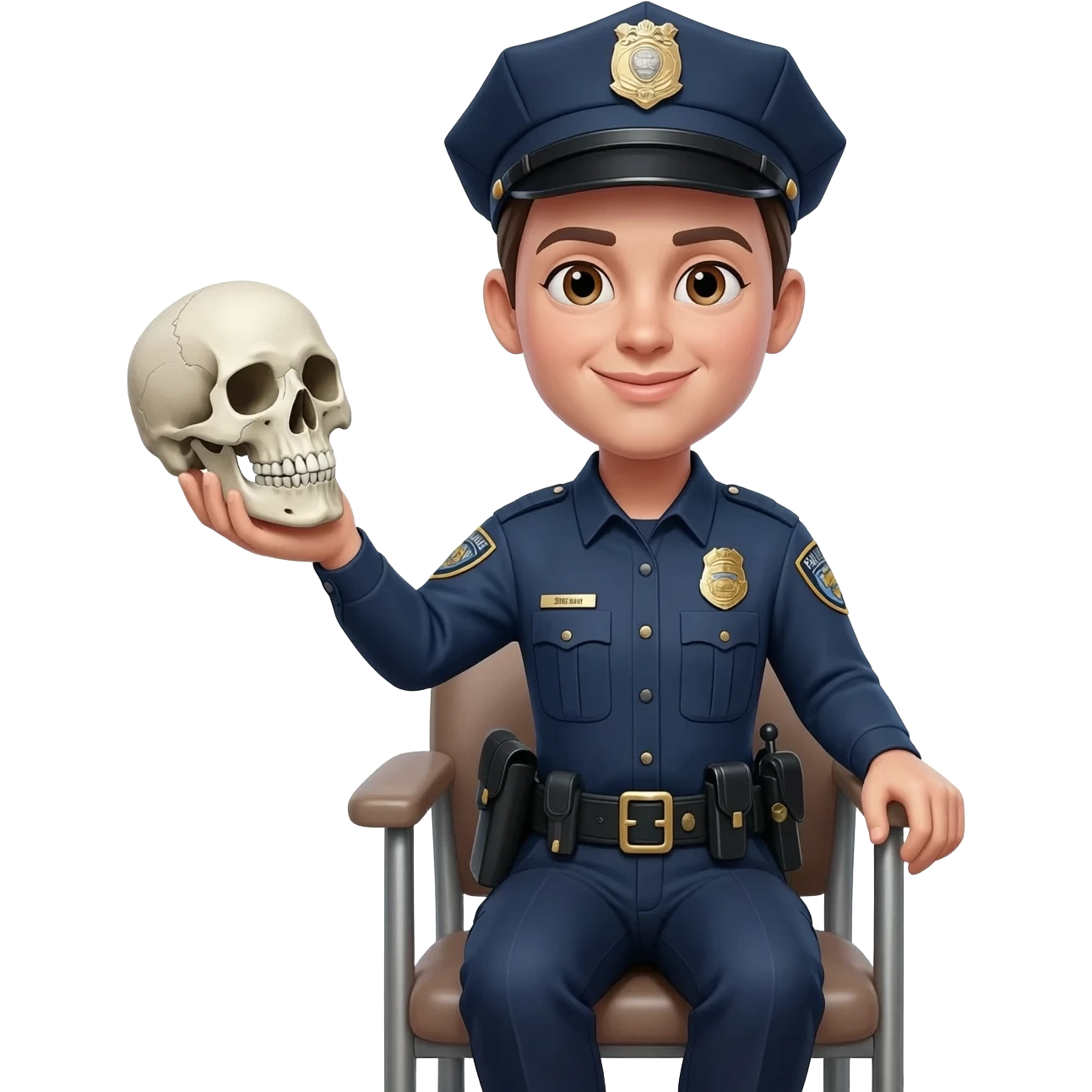 🪑 💀 👮‍♀️ ❓ emoji