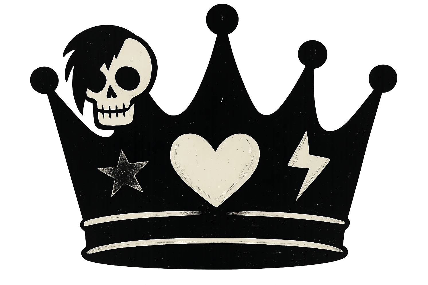 emo crown, remove background emoji