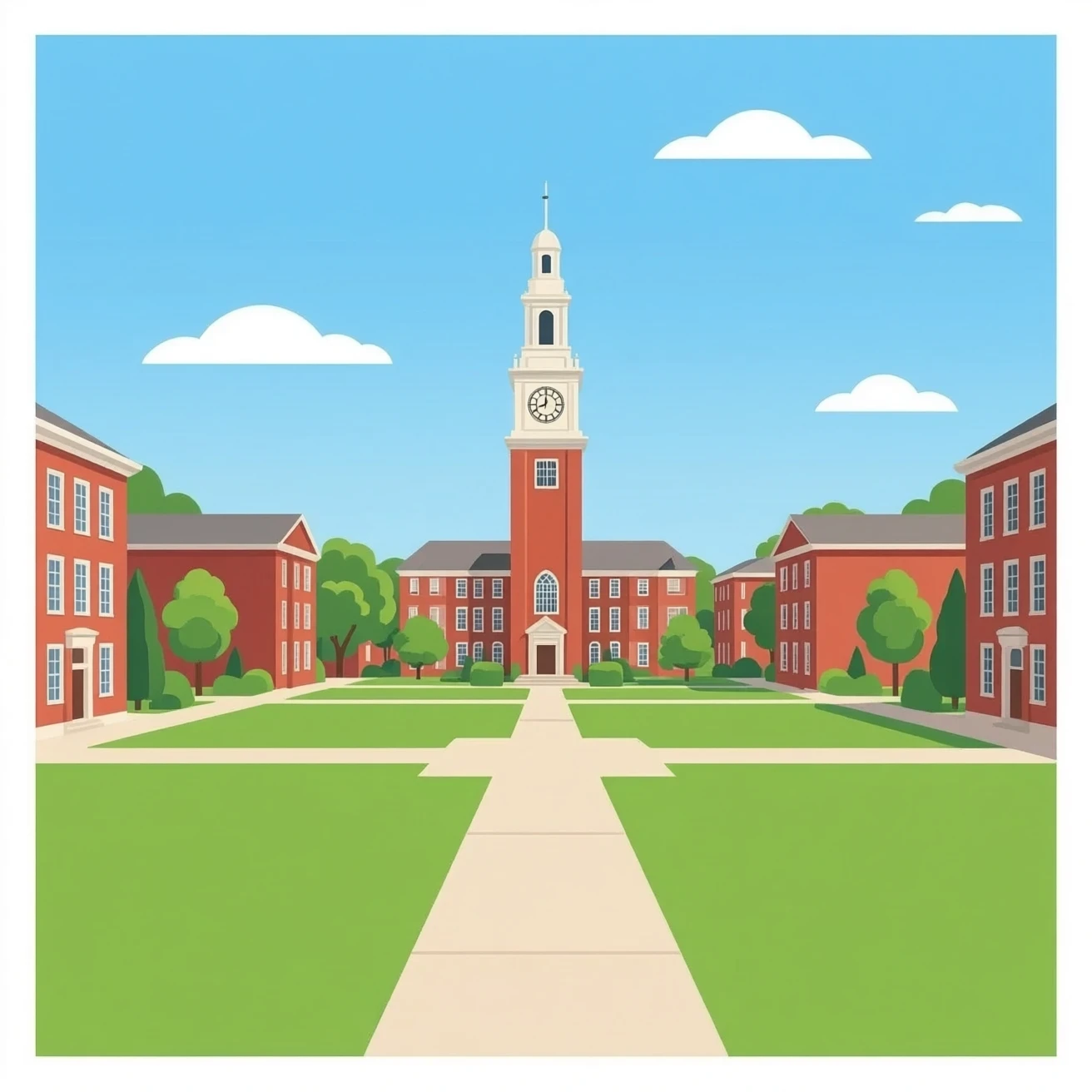 college campus emoji