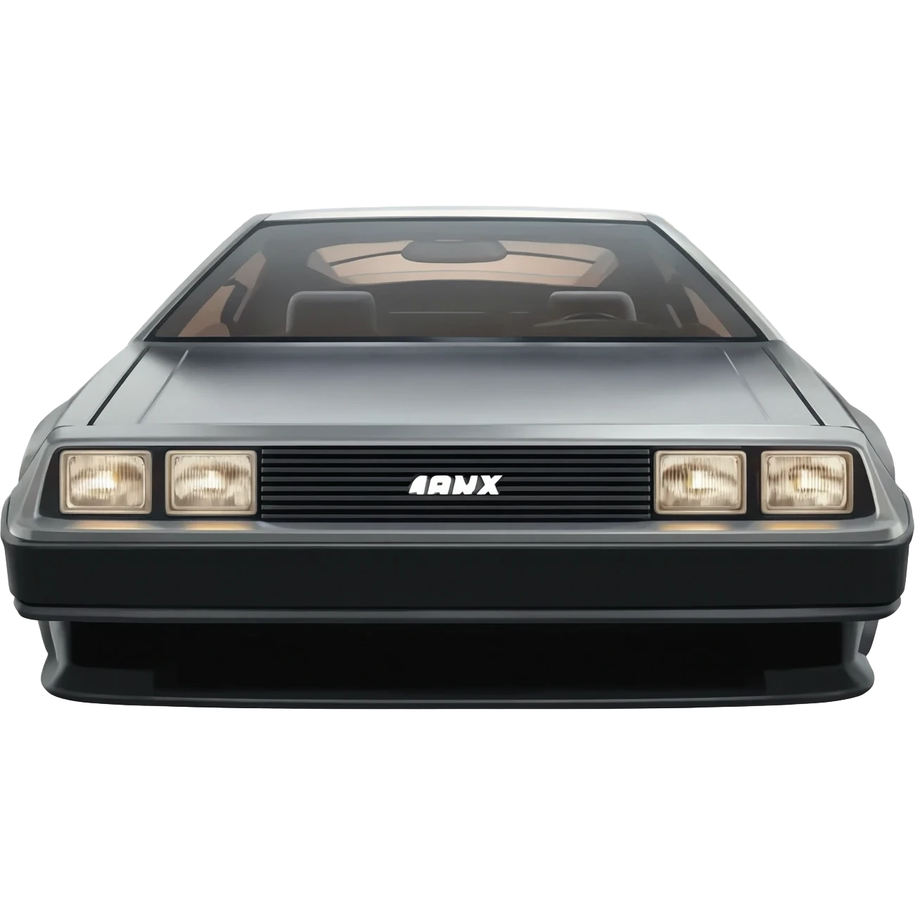 DeLorean Time Machine from Back to the Future emoji