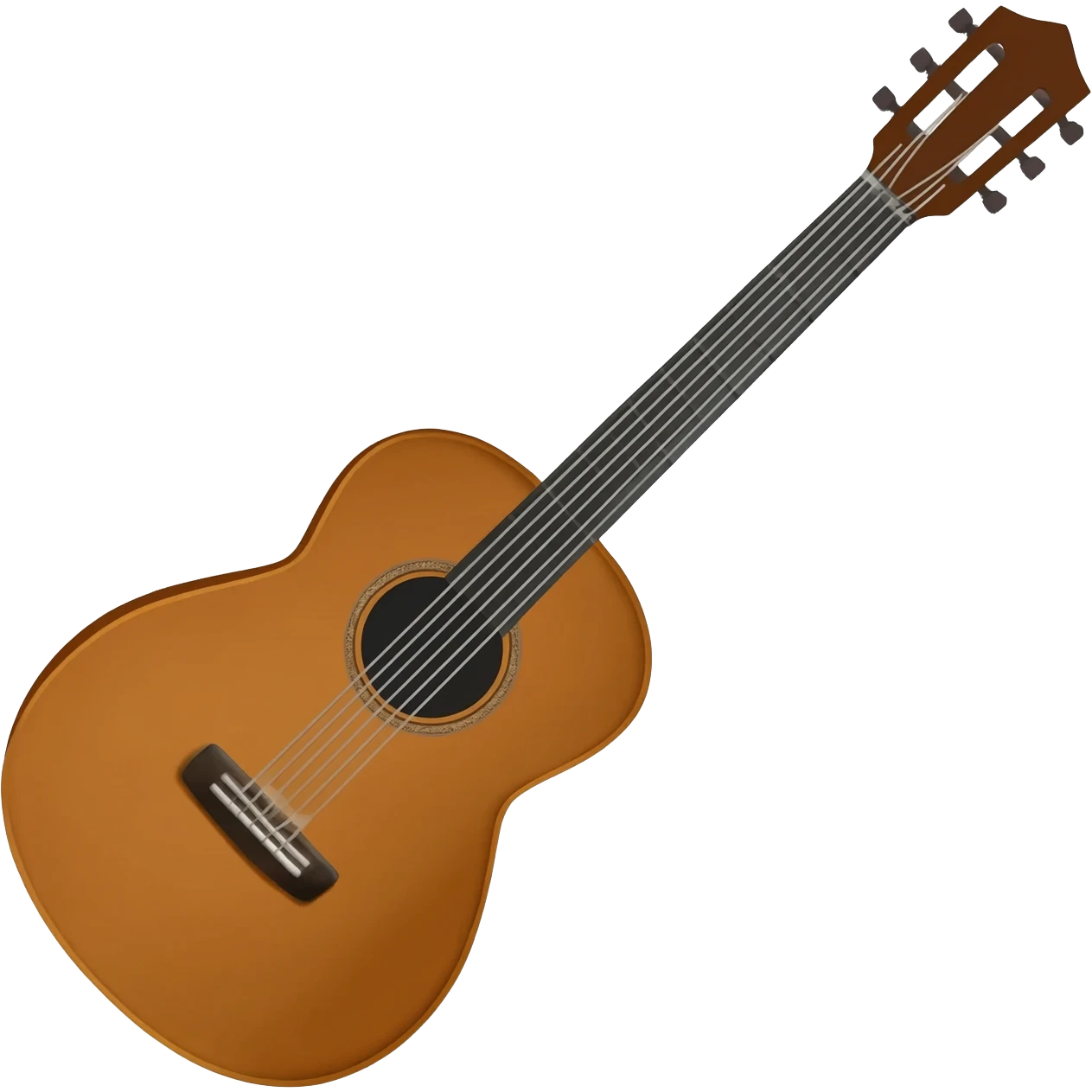 Acoustic guitar emoji
