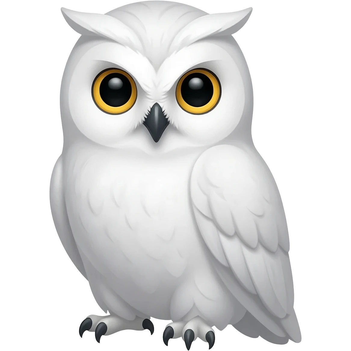 owl white emoji