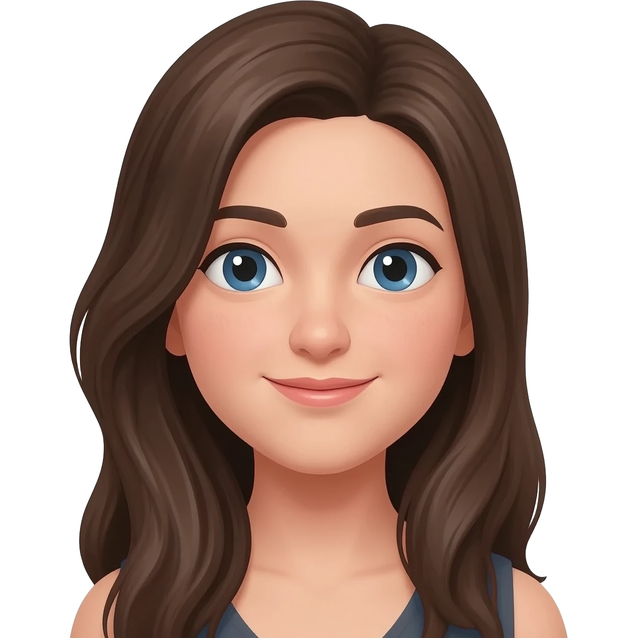 girl with long hair emoji