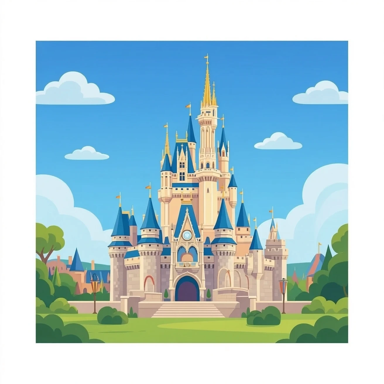 Castillo de Disney Orlando emoji