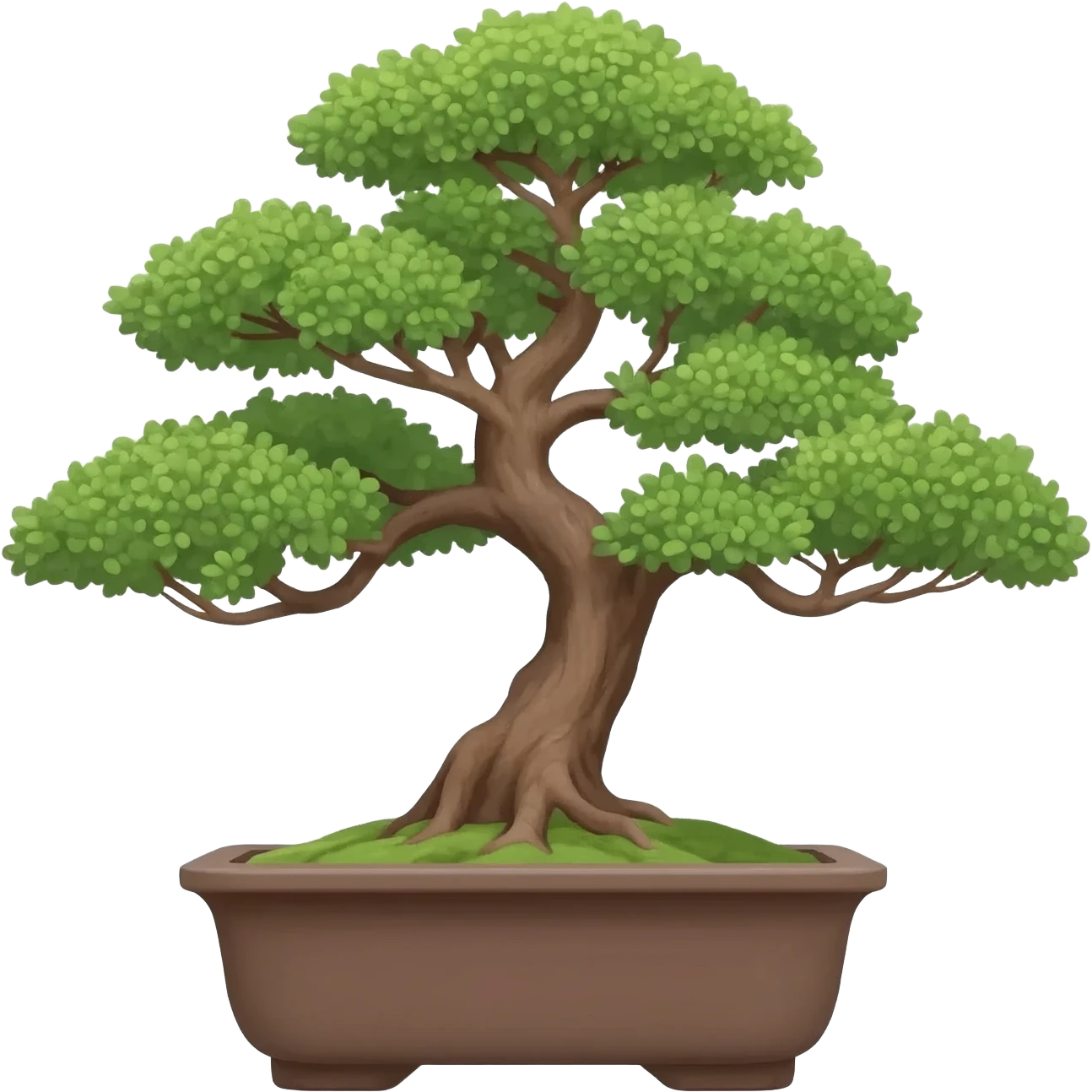 Bonsai tree emoji