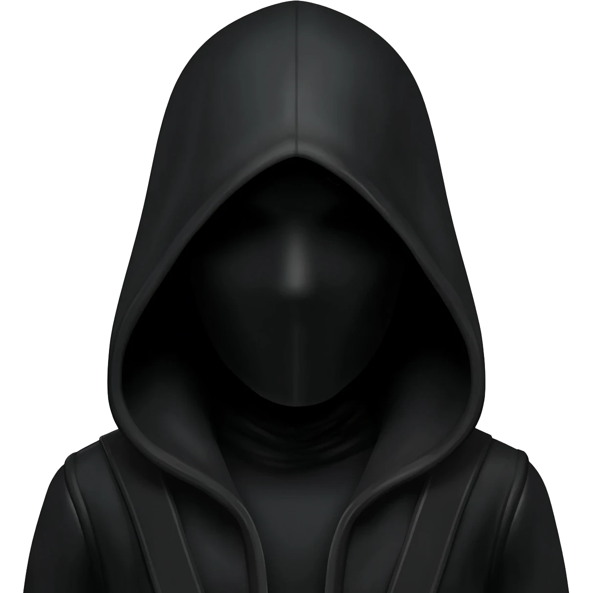 a Assassin in full black out fit emoji